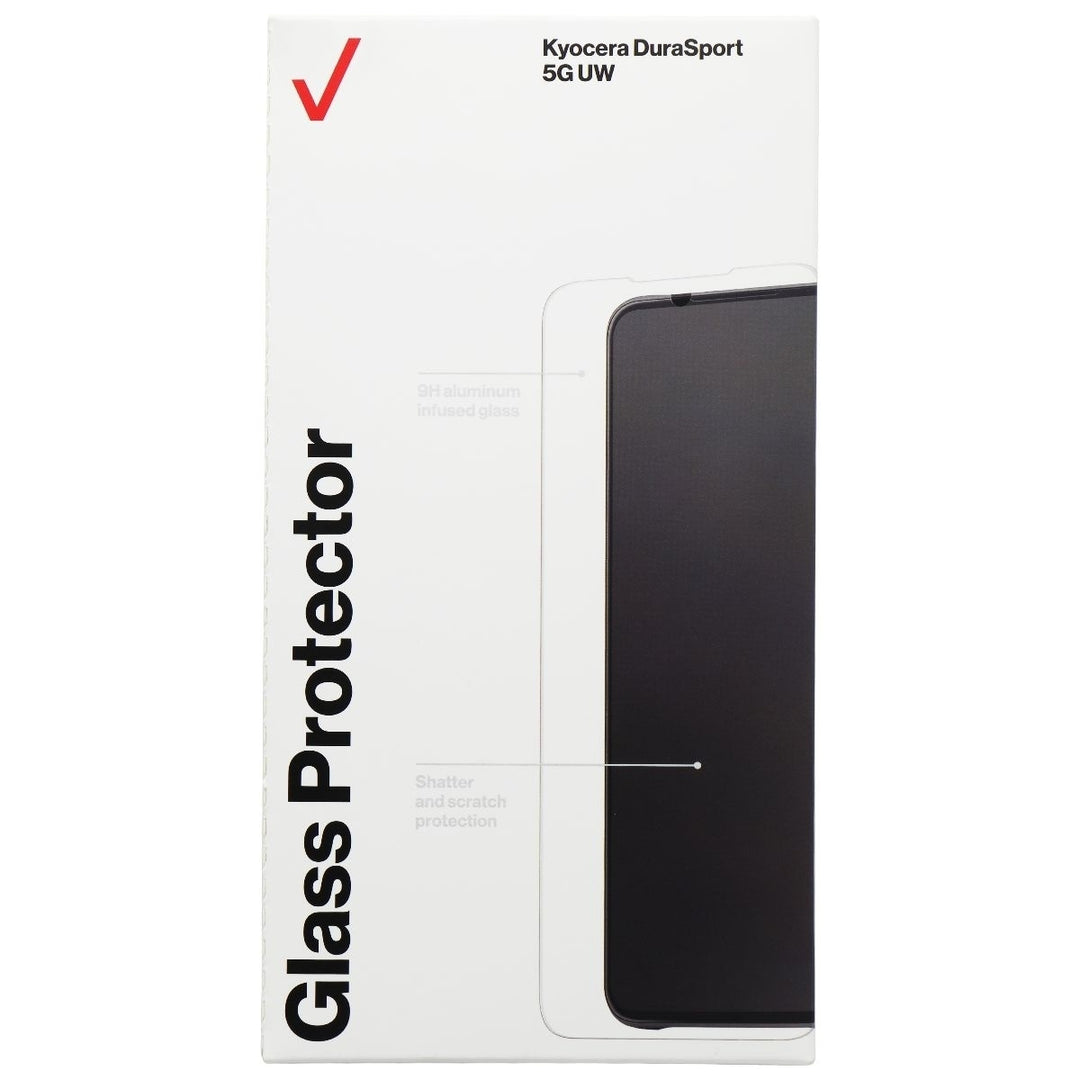 Verizon Glass Screen Protector for Kyocera DuraSport 5G UW - Clear Image 1