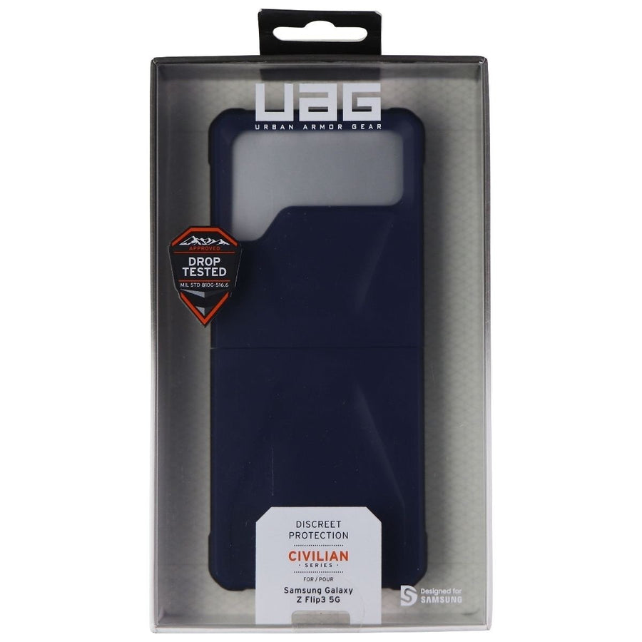 UAG Civilian Series Case for Samsung Galaxy Z Flip3 5G (2021) - Mallard Blue Image 1