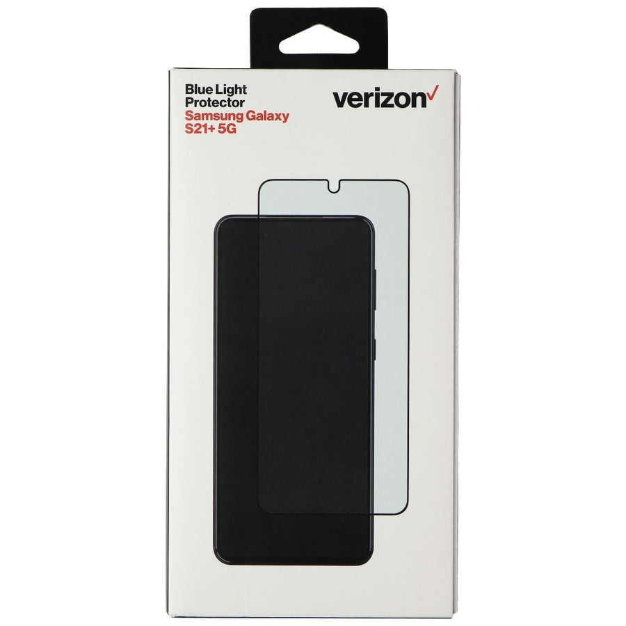 Verizon Blue Light Screen Protector for Samsung Galaxy S21+ 5G - Clear/Tinted Image 1