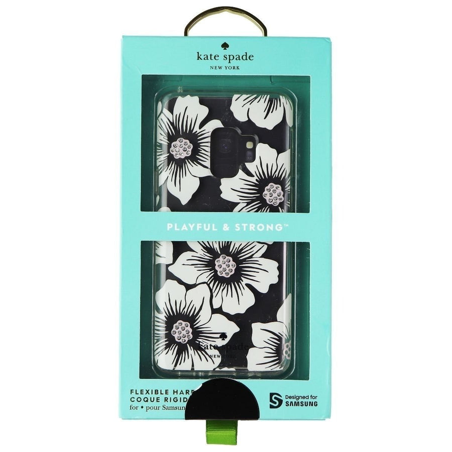 Kate Spade  York Flexible Hard Case for Samsung Galaxy S9 - Hollyhock Floral Image 1