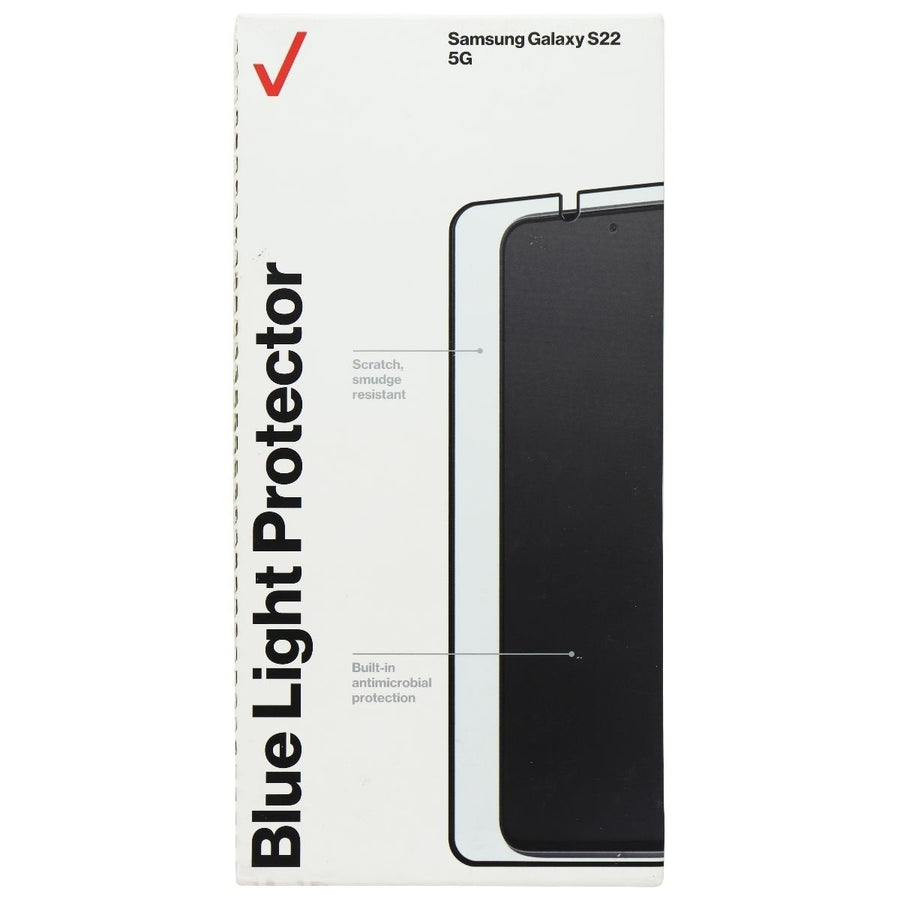 Verizon Blue Light Screen Protector for Samsung Galaxy S22 5G - Clear/Tinted Image 1