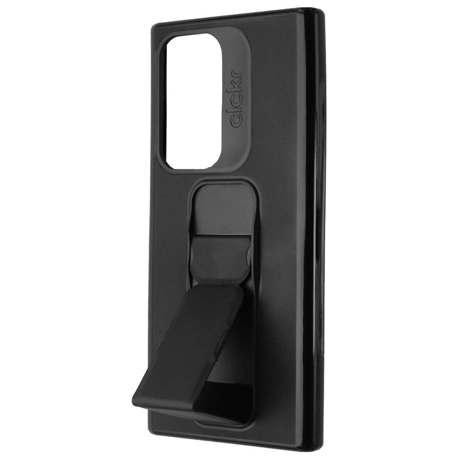 CLCKR Stand and Grip Case for Samsung Galaxy S23 Ultra - Black Image 1