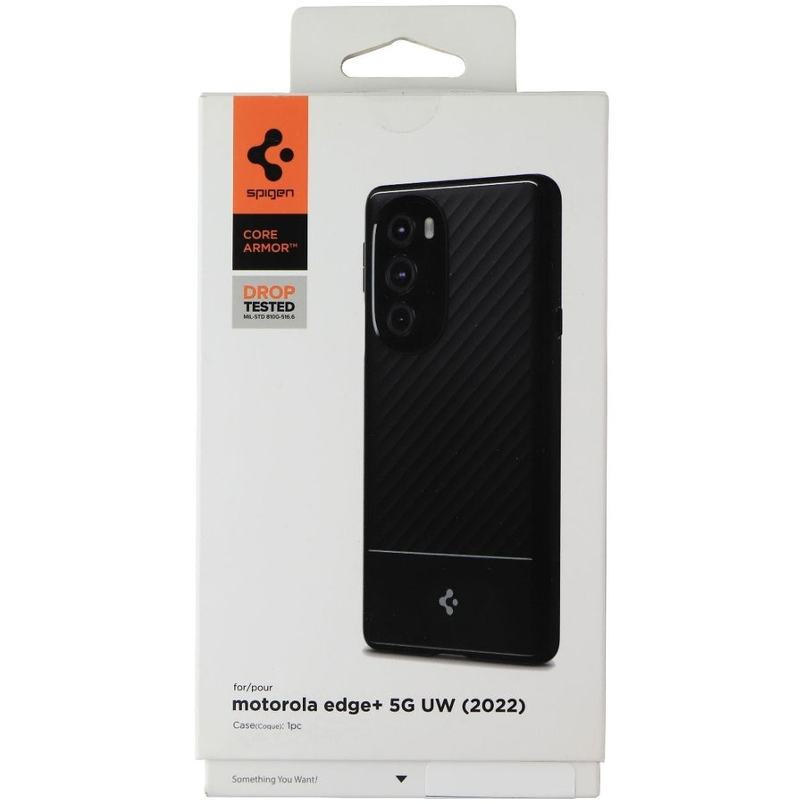 Spigen Core Armor Series Case for Motorola Edge+ 5G UW (2022) - Black Image 1