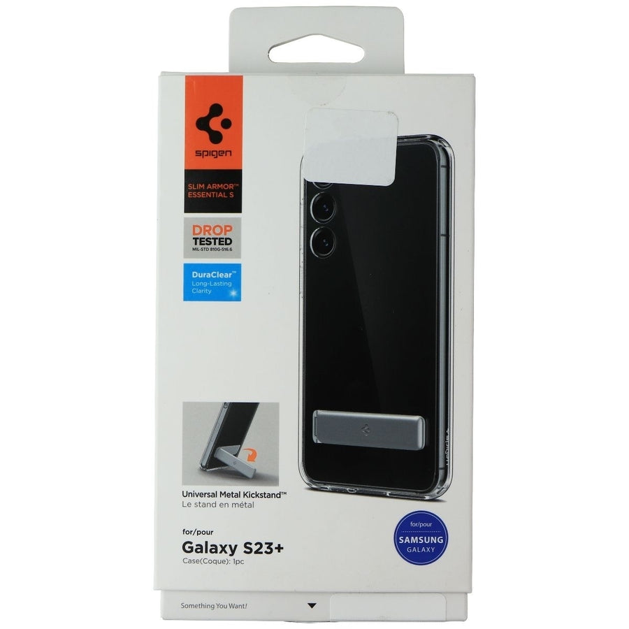 Spigen Slim Armor Essential S Case for Samsung Galaxy S23+ (Plus) - Clear Image 1