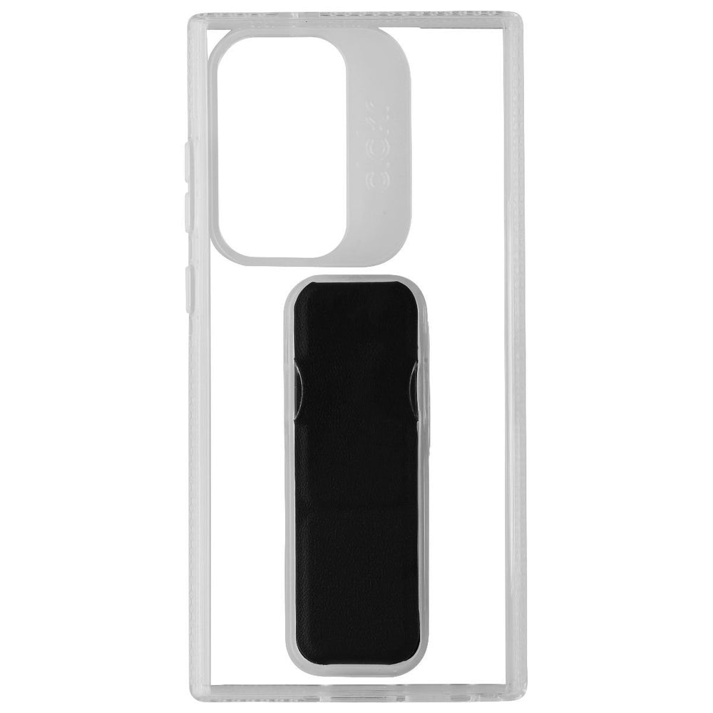 Clckr Stand + Grip Case for Samsung Galaxy S23 Ultra - Clear/Black (Refurbished) Image 2