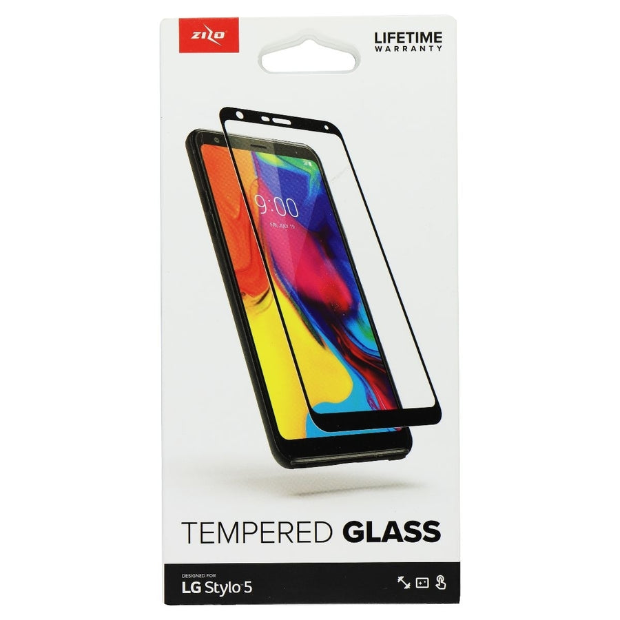 Zizo 9H Tempered Glass Screen Protector for LG Stylo 5 - Clear (Refurbished) Image 1