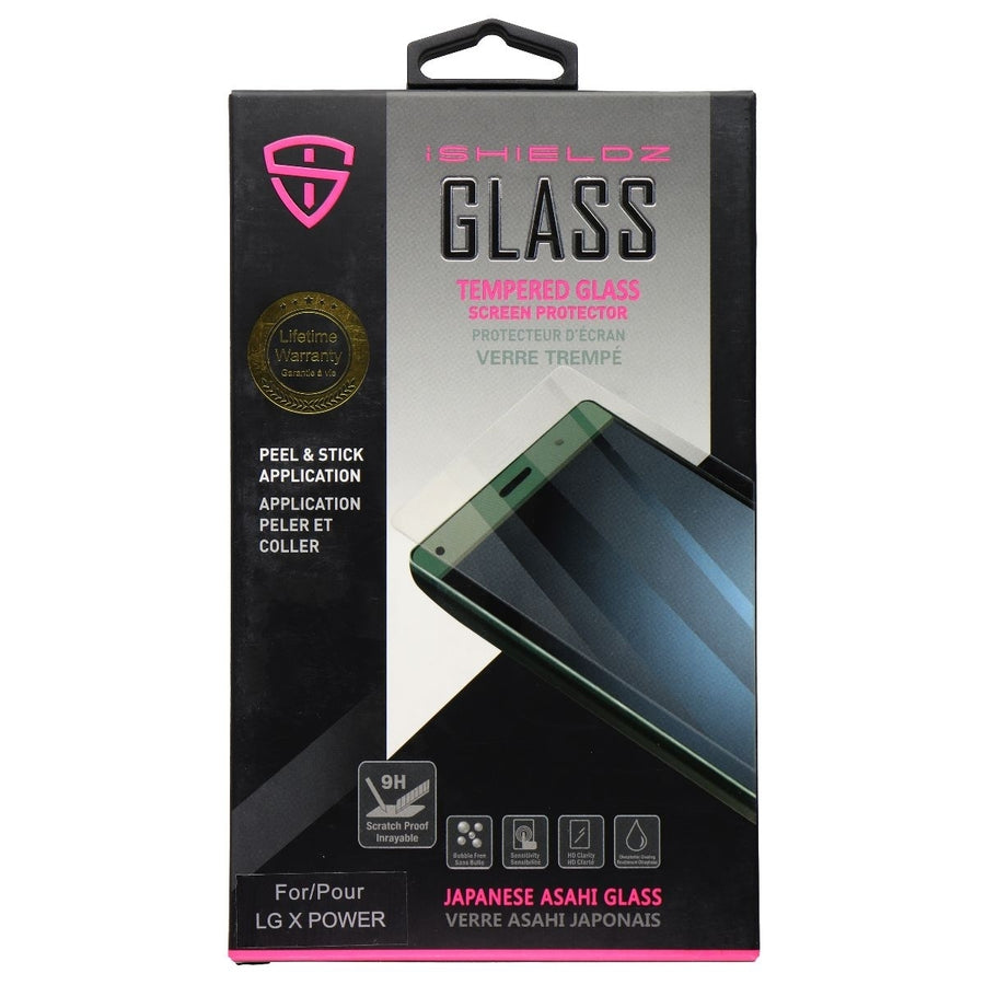 iShieldz Asahi Tempered Glass Screen Protector for LG X Power (2016)  - Clear (Refurbished) Image 1