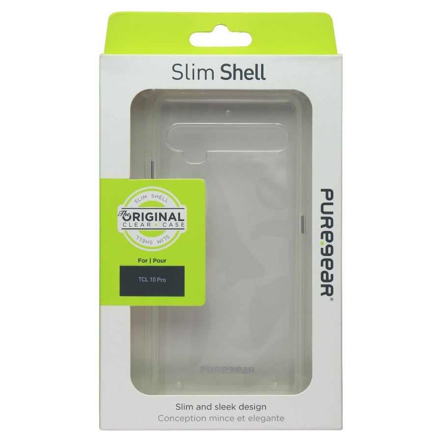 PureGear Slim Shell Case for TCL 10 Pro Smartphones - Clear (Refurbished) Image 1