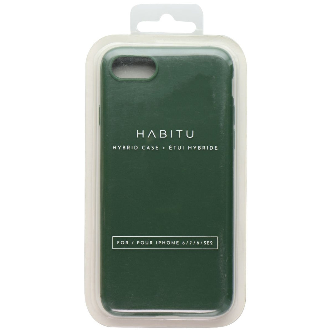 Habitu Hybrid Slim Protective Case for Apple iPhone SE (2nd Gen)/8/7/6 - Green (Refurbished) Image 1