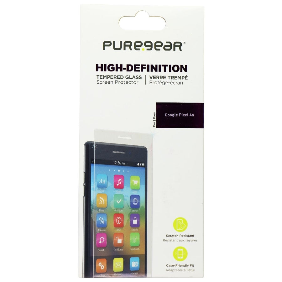 PureGear High Definition Tempered Glass for Google Pixel 4a (Non 5G) (Refurbished) Image 1