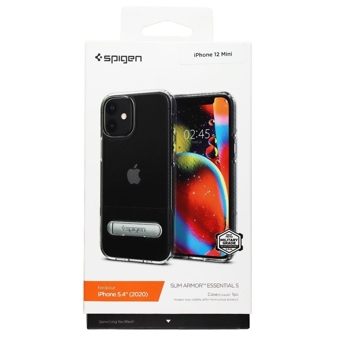 Spigen Slim Armor Essential S Series Case for iPhone 12 Mini - Crystal Clear (Refurbished) Image 1