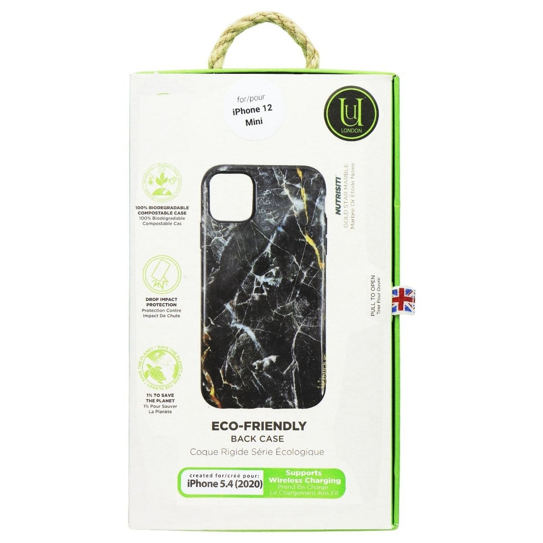 Uunique London Eco-Friendly Case for Apple iPhone 12 Mini - Black Marble (Refurbished) Image 1