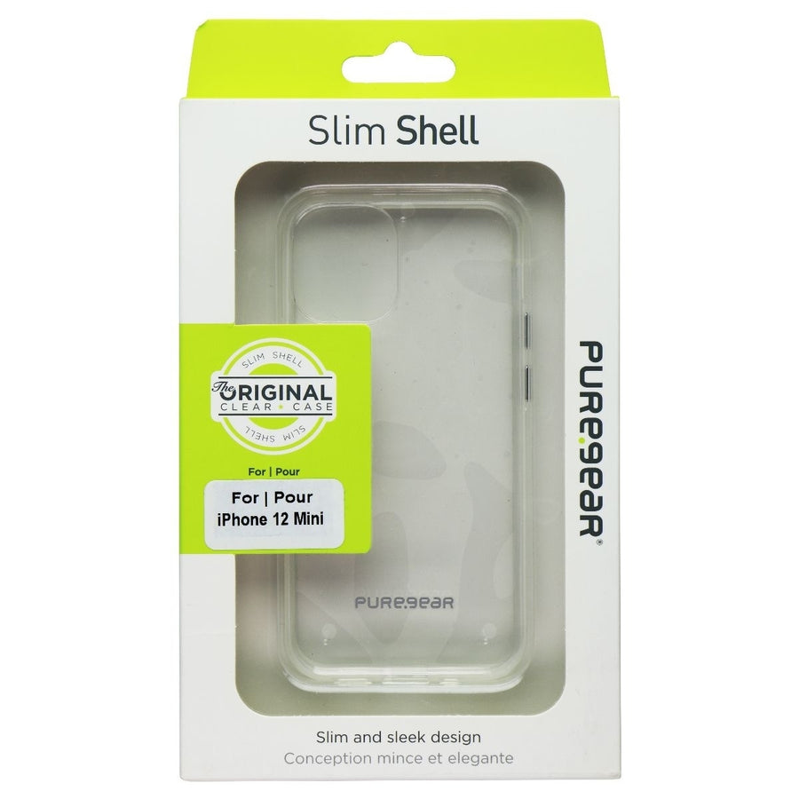 PureGear Slim Shell Series Case for Apple iPhone 12 Mini - Clear (Refurbished) Image 1