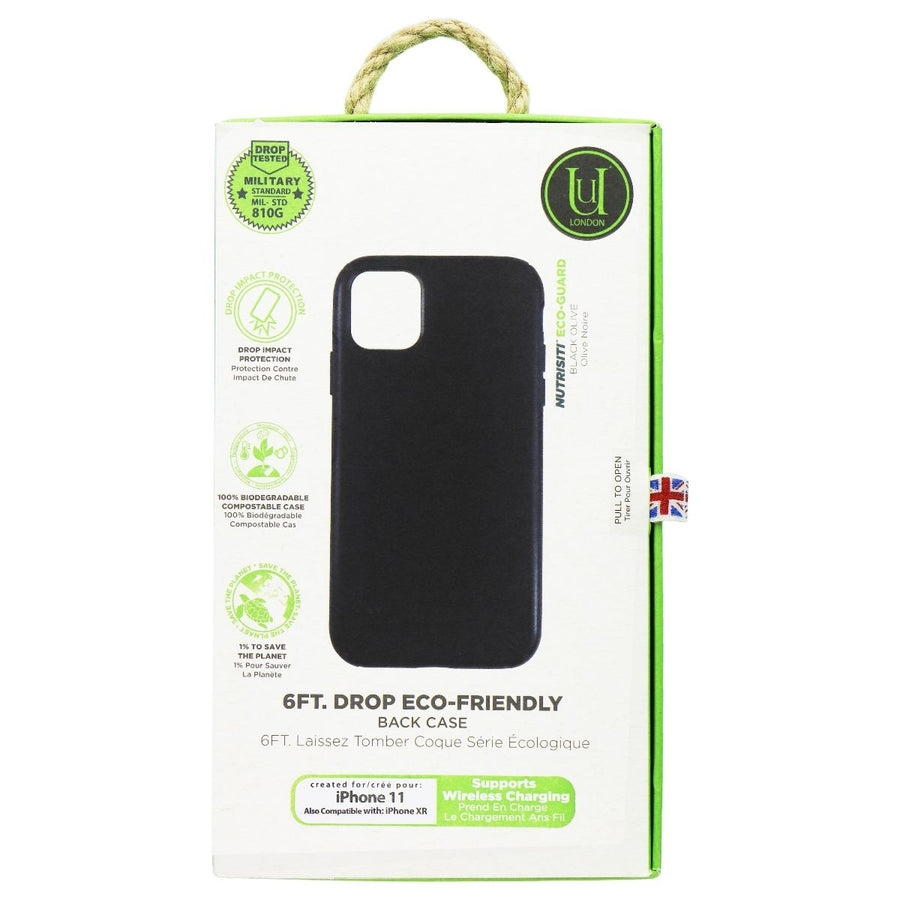 Unique London Eco-Friendly Back Case for Apple iPhone 11 and XR - Black (Refurbished) Image 1