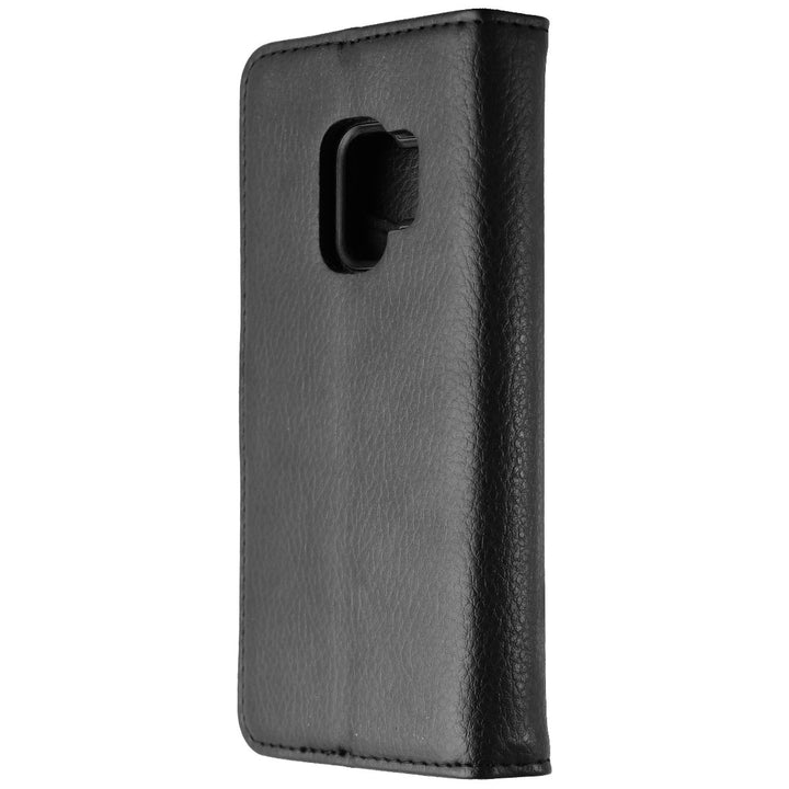 Strongnfree Moderna Plus 2-in-1 Folio Wallet Case for Galaxy S9 - Black (Refurbished) Image 1