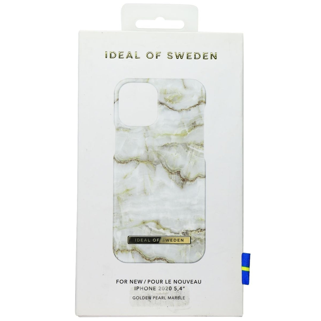 iDeal of Sweden Hard Case for Apple iPhone 12 mini - Golden Pearl Marble (Refurbished) Image 1