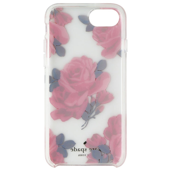 Kate Spade Protective Hardshell Case for Apple iPhone 7 - Clear/Pink Roses (Refurbished) Image 3