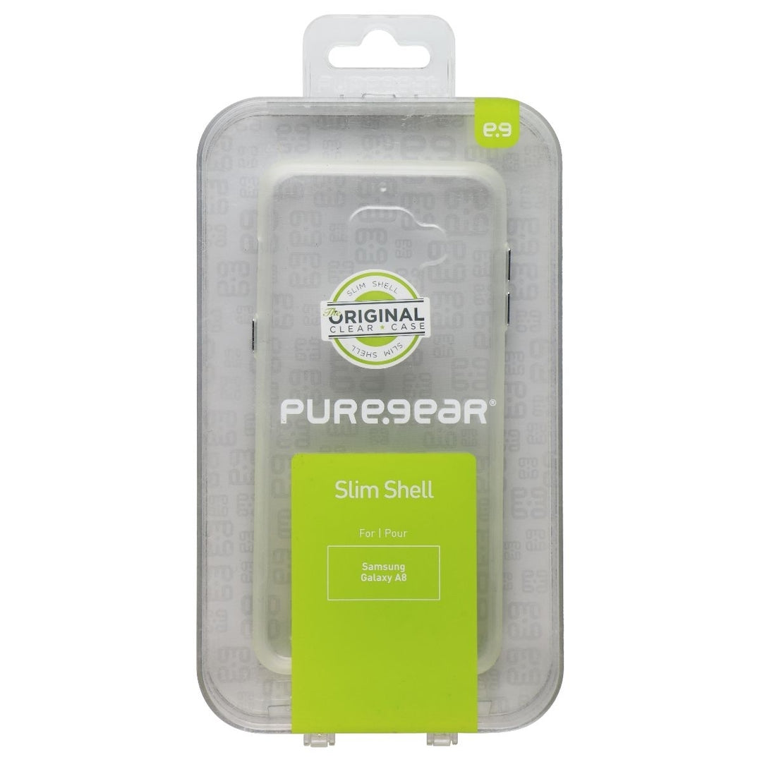 PureGear Slim Shell Case for Samsung Galaxy A8 (2018) - Clear (Refurbished) Image 1