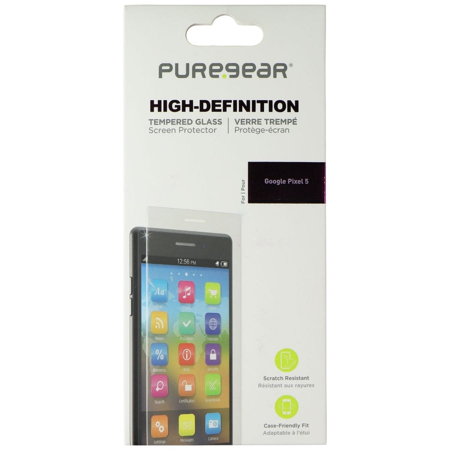 PureGear High-Definition Tempered Glass for Google Pixel 5 (2020) - Clear (Refurbished) Image 1