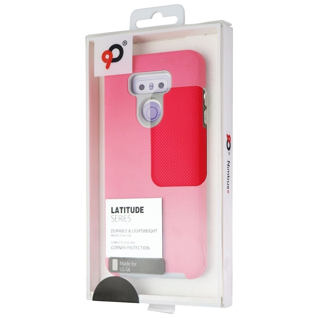 Nimbus9 Latitude Series Dual Layer Case for LG G6 Smartphone - Pink/Gray (Refurbished) Image 1