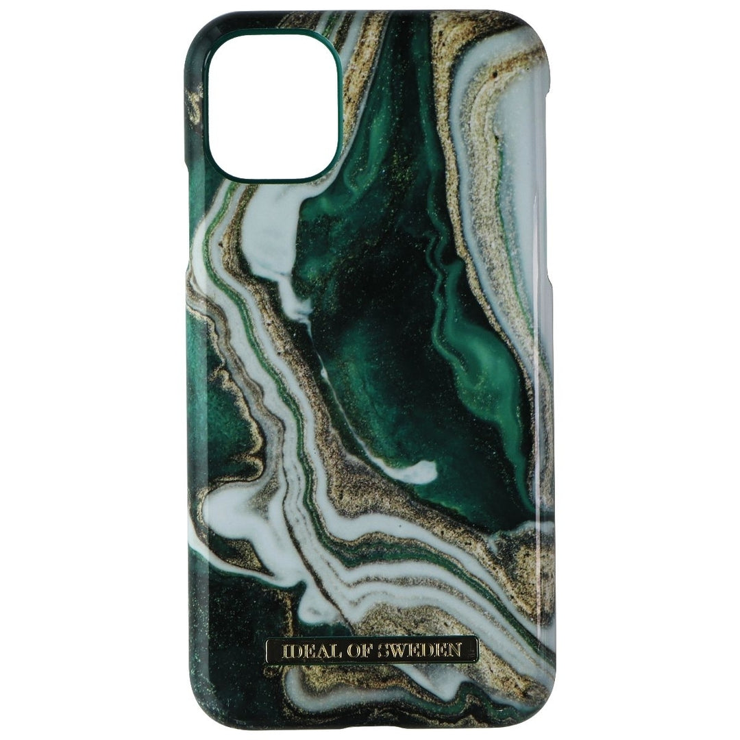 iDeal of Sweden Printed Hard Case for Apple iPhone 11 and XR - Golden Jade Marble (Refurbished) Image 2