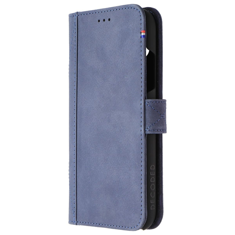 DECODED Full Grain Leather Folio + Case for Apple iPhone XR - Light Blue (Refurbished) Image 2