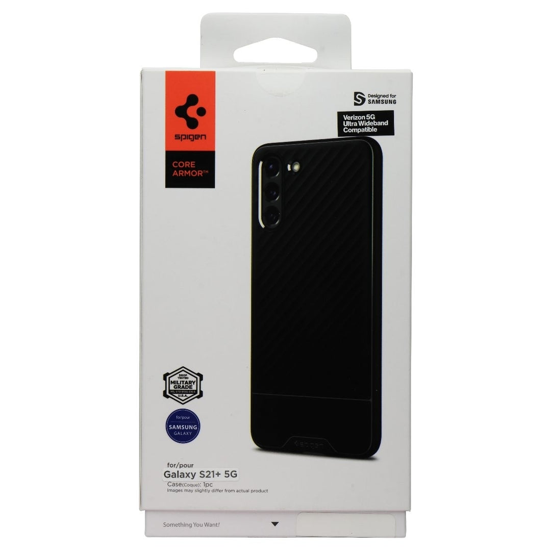 Spigen Core Armor Series Case for Samsung Galaxy (S21+) 5G - Black (Refurbished) Image 1