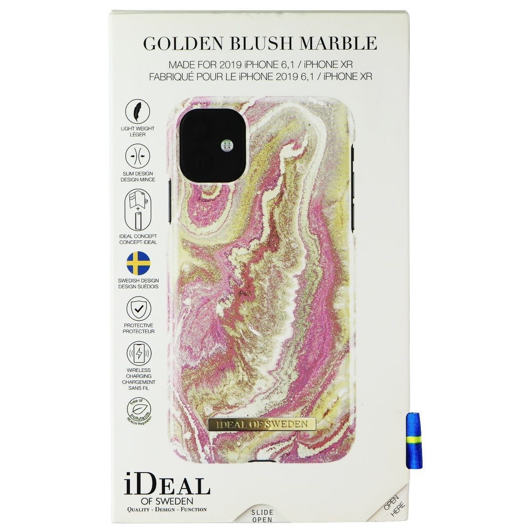 iDeal of Sweden Hard Case for Apple iPhone 11 - Golden Blush Marble (Refurbished) Image 1