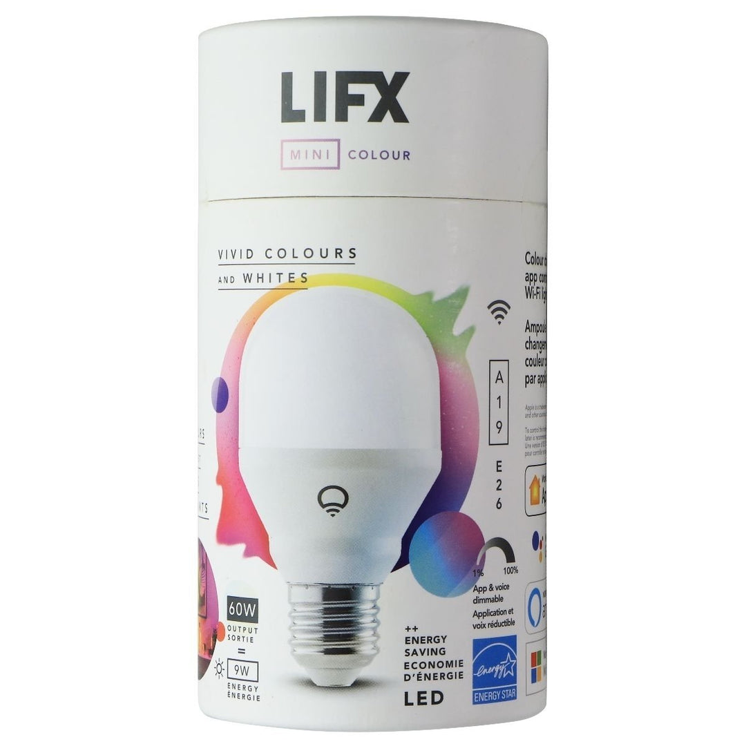 LIFX Mini Colour - Vivid Colours and Whites (60W) LED Bulb (Refurbished) Image 1