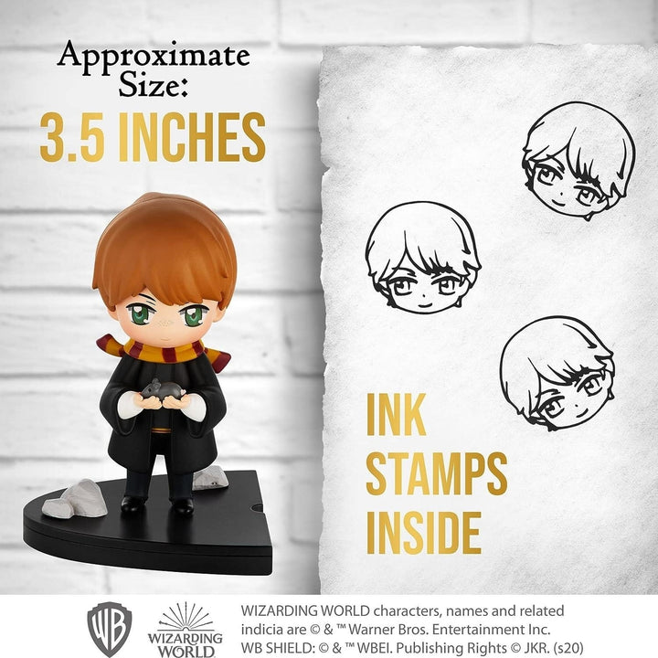 Ron Weasley Ink Stamper Figure Harry Potter Character Collectible 3.5" PMI International Image 6