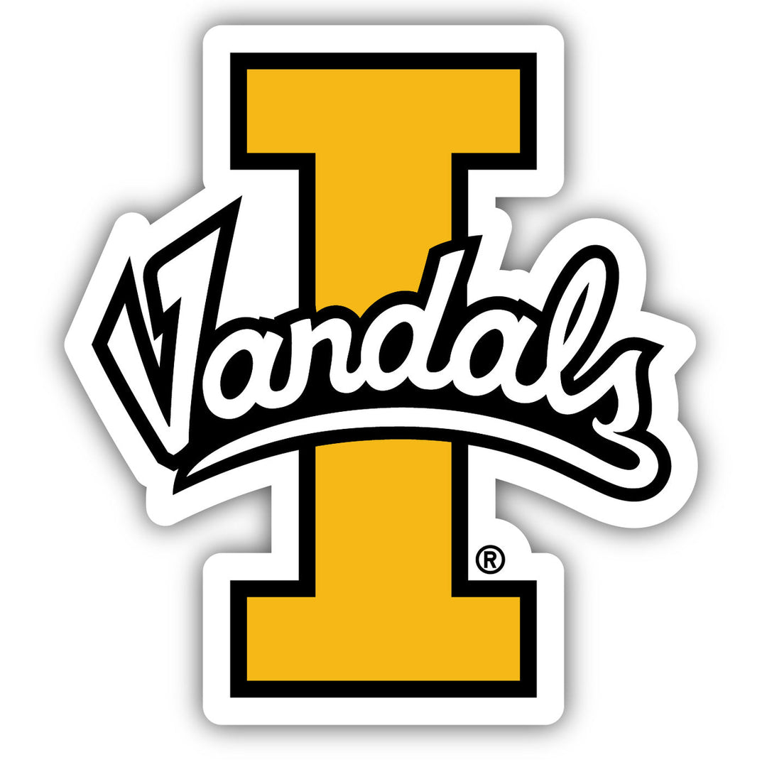 Idaho Vandals 14-Inch on one of its sides NCAA Durable School Spirit Vinyl Decal Sticker Image 1