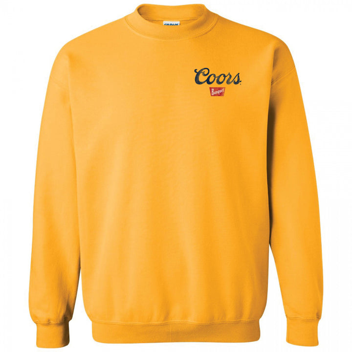 Coors Banquet Front and Back Print Crewneck Sweatshirt Image 2