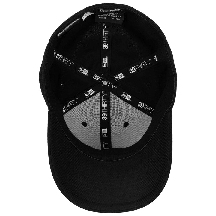 Daredevil Logo Black on Black Era 39Thirty Fitted Hat Image 6