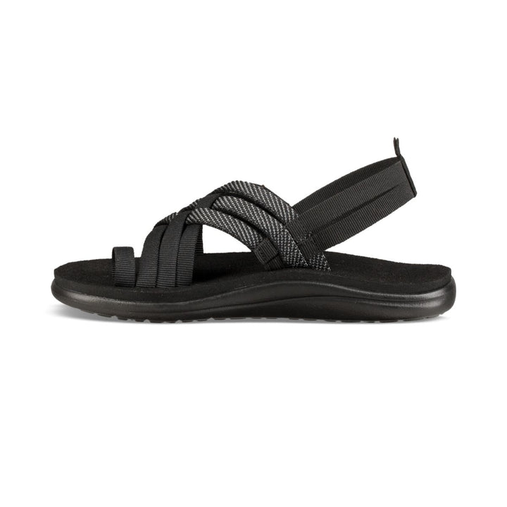 Teva Womens Voya Strappy Sandal Hera Black - 1099271-HBK HERA BLACK Image 3