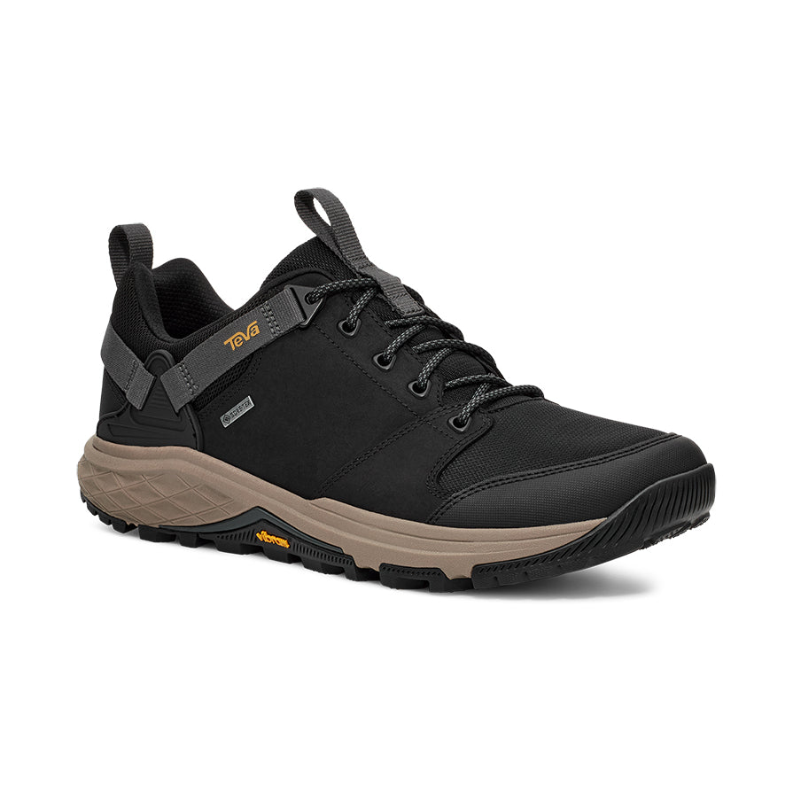 Teva Mens Grandview GORE-TEX Low Hiking Shoe Black/Charcoal - 1134094-BCRCL BLACK/ CHARCOAL Image 2