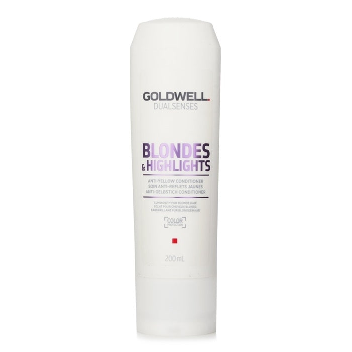 Goldwell Dual Senses Blondes and Highlights Anti-Yellow Conditioner (Luminosity For Blonde Hair) 200ml/6.8oz Image 1