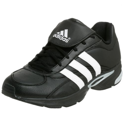 adidas Mens Excelsior 5 TR Baseball Cleat 8-M BLK/WHT/SLV Image 1