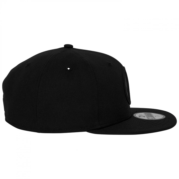 Deadpool Logo Black on Black Era 59Fifty Fitted Hat Image 4