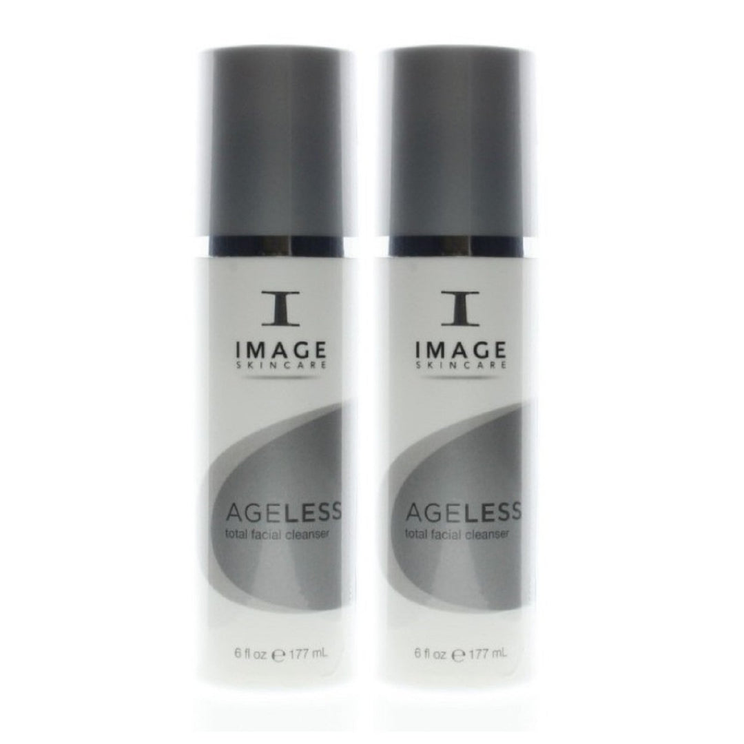 Image Skincare Ageless Total Facial Cleanser 6oz 2 Pack Exfoliating Makeup Remover Image 1