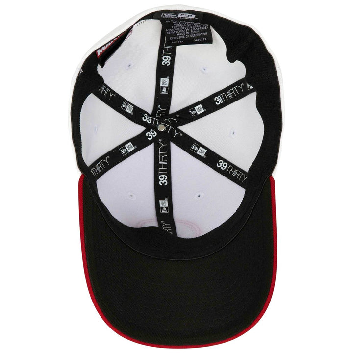 Deadpool Logo Home Colors Era 39Thirty Fitted Hat Image 6