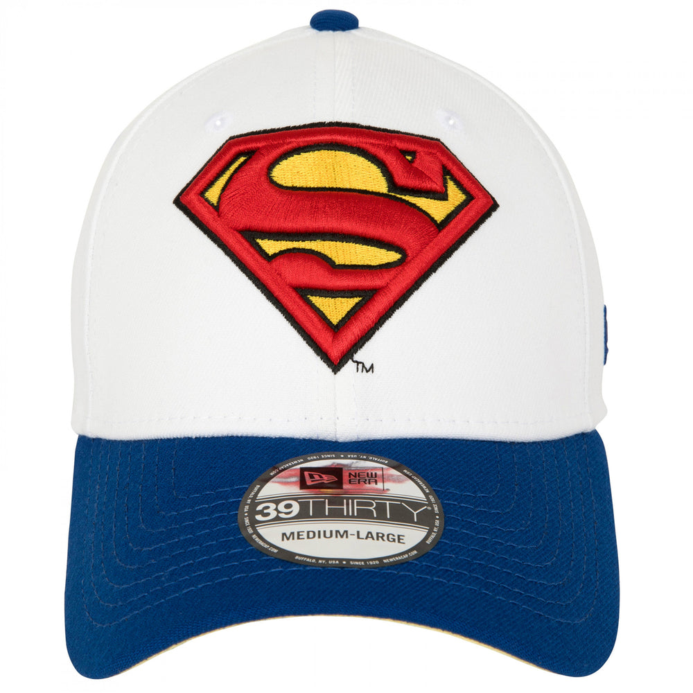 Superman Logo Home Colors  Era 39Thirty Fitted Hat Image 2