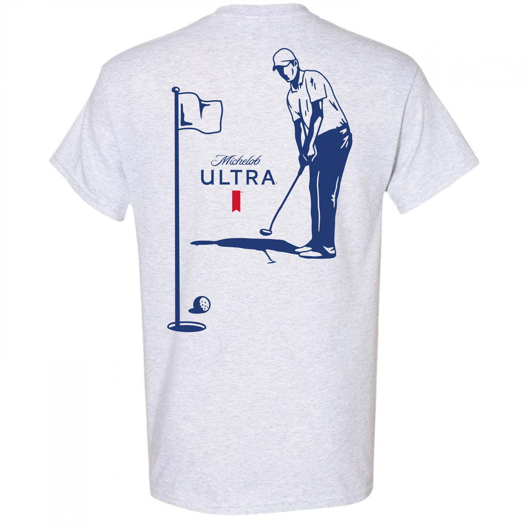 Michelob Ultra Golfing Front and Back Print T-Shirt Image 2