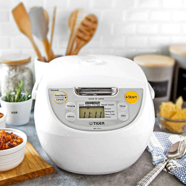 Tiger 5.5-Cup Micom Rice Cooker and Warmer Image 4