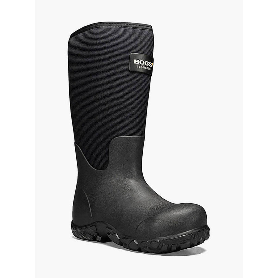 BOGS Mens Workman 17" Composite Toe Insulated Waterproof Boot Black 72625CT-001 Image 1