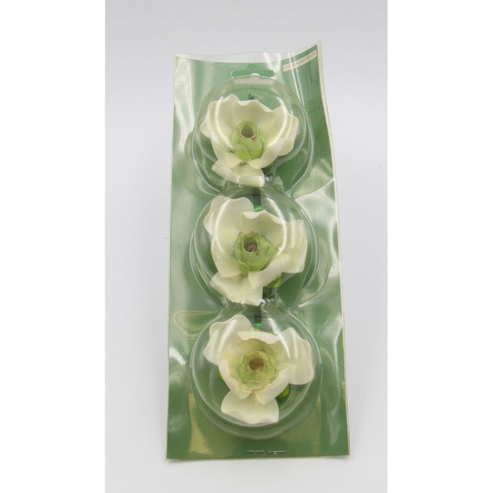Ceramic Magnolia Flower Light Covers-Set of 3, Image 4