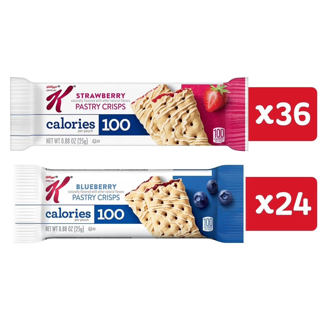 Special K Pastry Crisps Strawberry and Blueberry (60 Count) Image 2