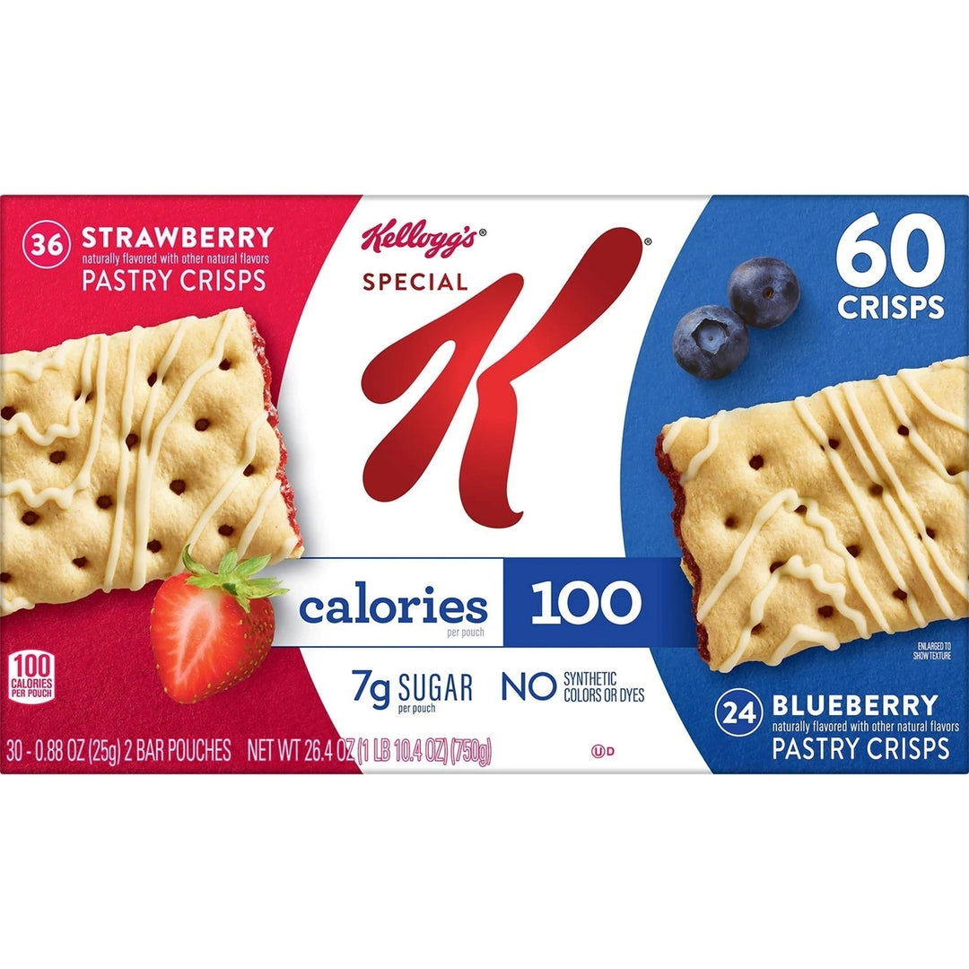 Special K Pastry Crisps Strawberry and Blueberry (60 Count) Image 3