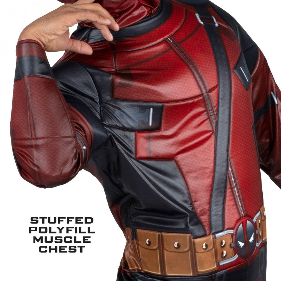 Deadpool Mens Qualux Foam Costume Image 4