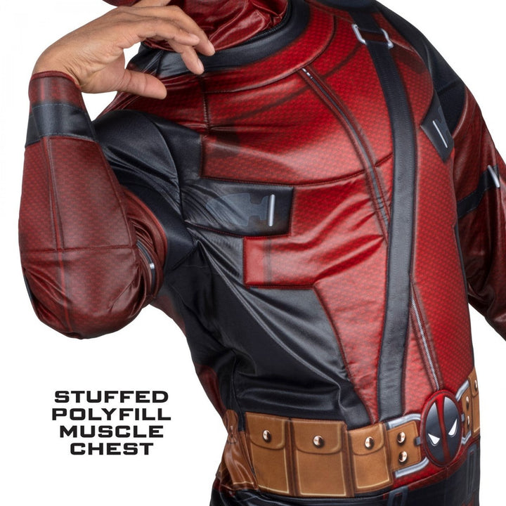 Deadpool Mens Qualux Foam Costume Image 4