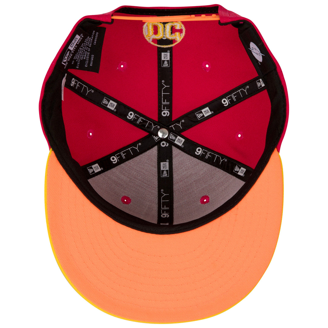 Flash Logo Neon Era 9Fifty Adjustable Hat Image 6